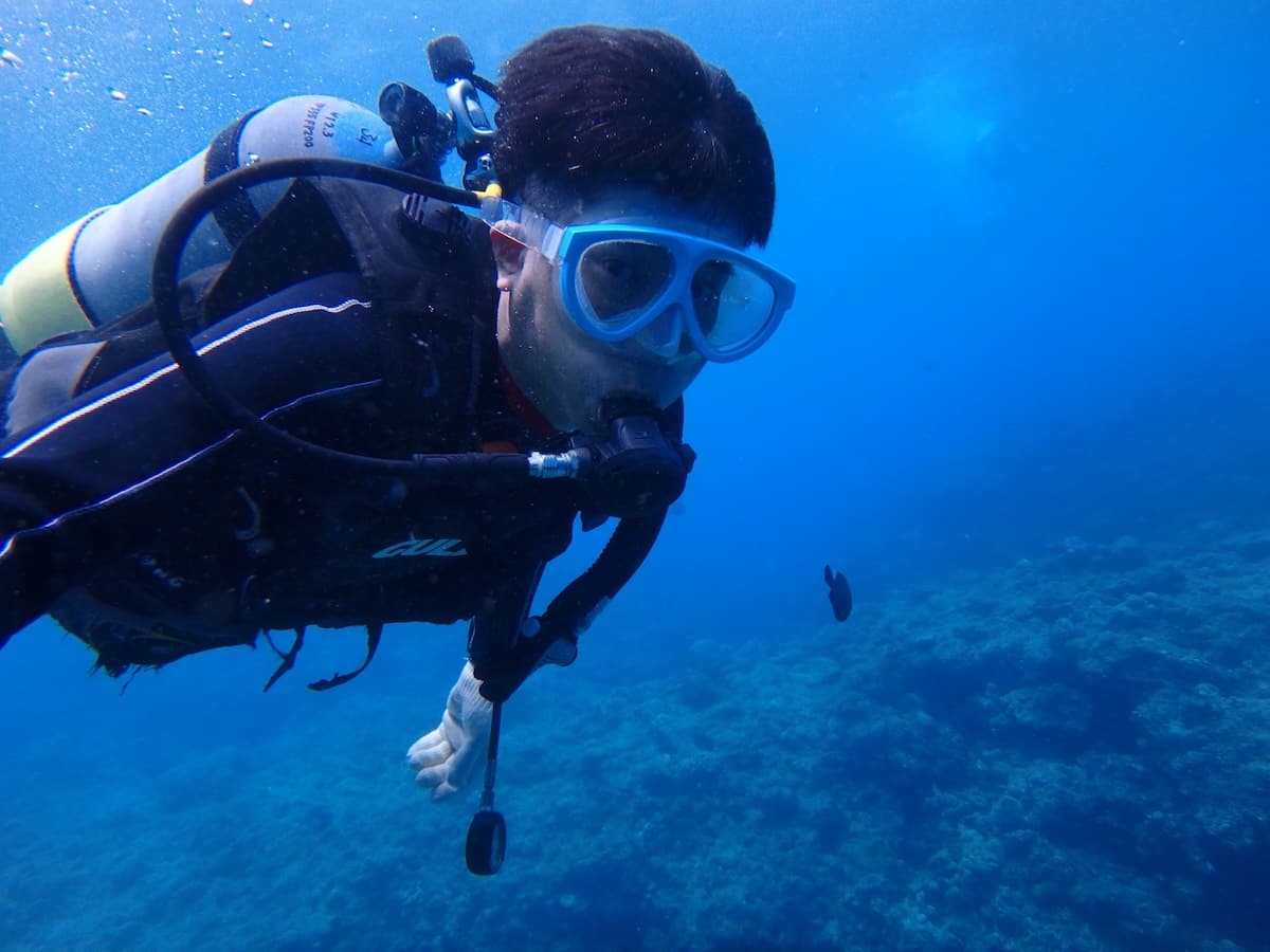 沖繩潛水呼吸教學