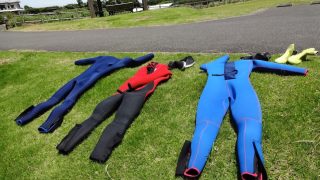 沖繩潛水換裝過程